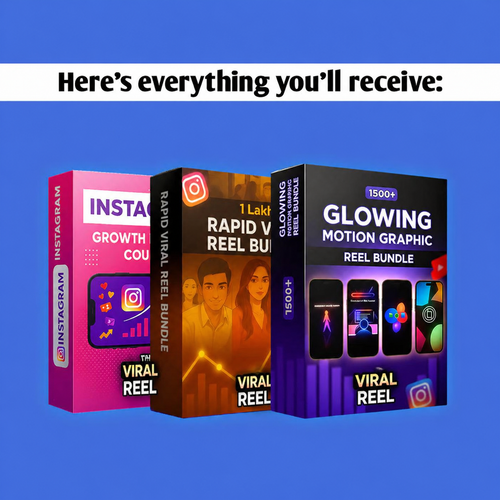Get The Glowing Motion Graphic Reels Bundle Today!!